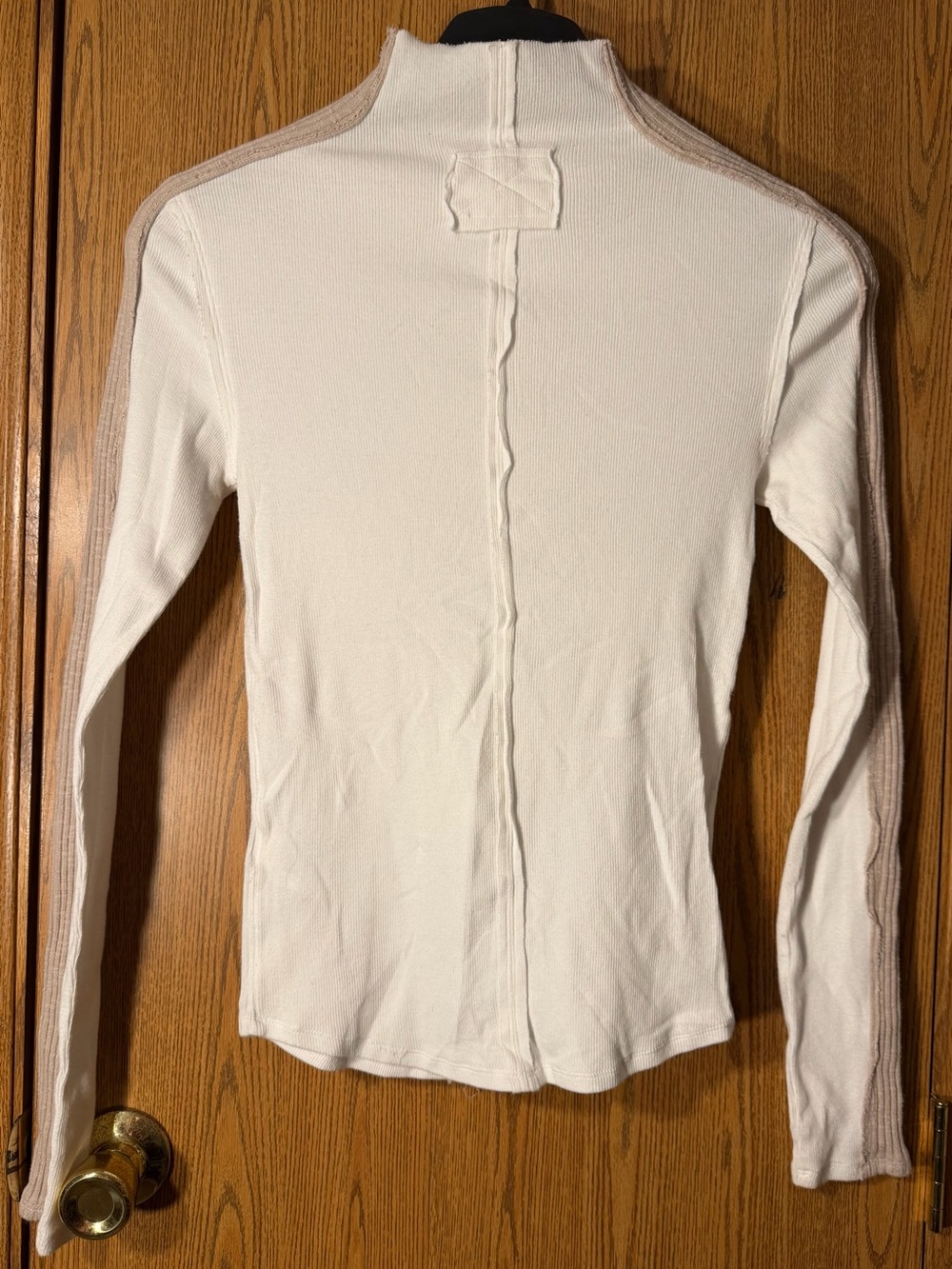 We The Free by Free People Cleo Ribbed Turtleneck Long Sleeved Top - Picture 7 of 7